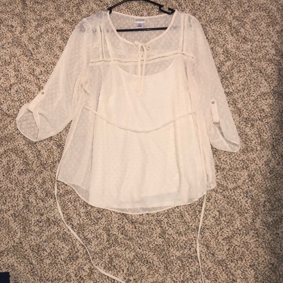 Motherhood Maternity Top Light and Dressy - Picture 2 of 6